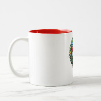 Wreath Coffee Mugs Tweekleurige Koffiemok