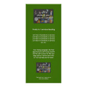 Wreath en Bells Reclamekaart (Achterkant)