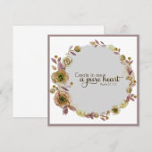 Wreath Flowers Greenery Floral Religious (Voorkant / Achterkant)