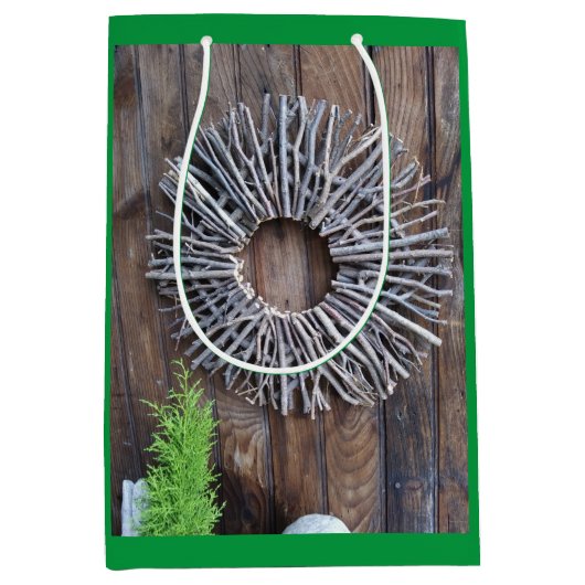 Wreath Gift Beg Medium Cadeauzakje (Voorkant)