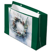 Wreath Groot Cadeauzakje (Voorkant Gekanteld)