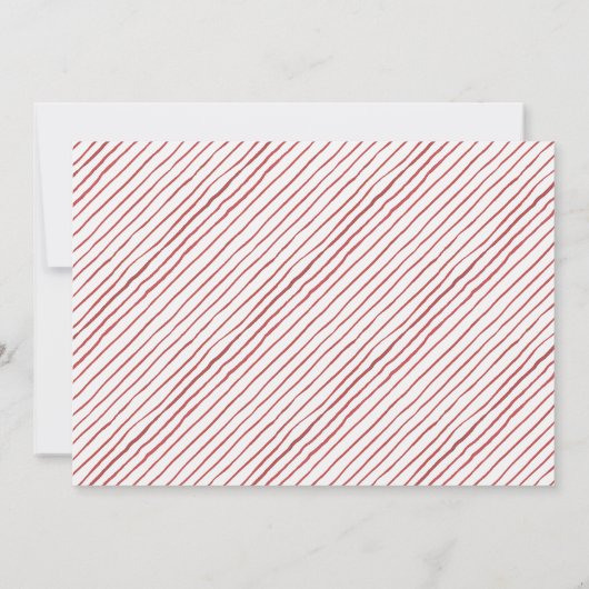 Wreath Making | Uitnodiging feestdag (Achterkant)