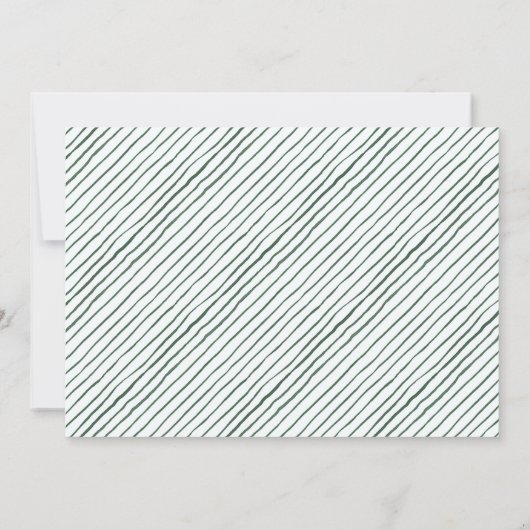 Wreath Making | Uitnodiging feestdag (Achterkant)