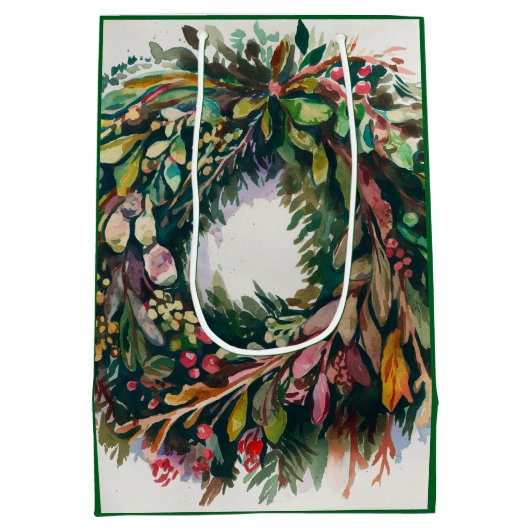 Wreath Medium Cadeauzakje (Achterkant)