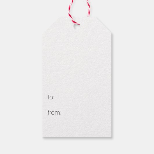 Wreath Merry-kerst op maat Cadeaulabel (Achterkant)