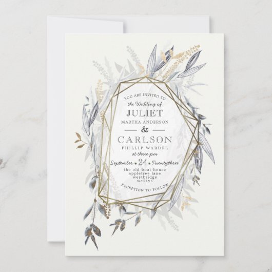  Wreath met ritssluiting Kaart (Voorkant)