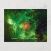 Wreath Nebula, Barnard 3, Melkweg Briefkaart (Voorkant)