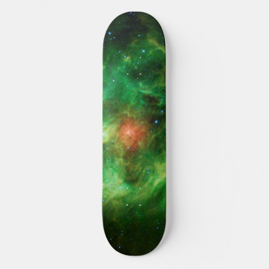 Wreath Nebula, Barnard 3, Melkweg Persoonlijk Skateboard (Voorkant)