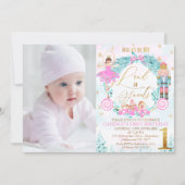 Wreath Nutkraker Land van Sweets Foto van Birthday Kaart (Voorkant)