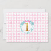 Wreath Nutkraker Land van Sweets Foto van Birthday Kaart (Achterkant)