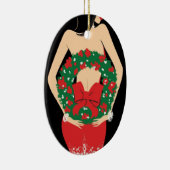 Wreath Oval Ornament (Rechts)