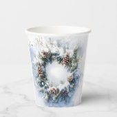 Wreath Papieren Bekers (Voorkant)