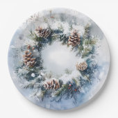 Wreath Papieren Bordje (Voorkant)