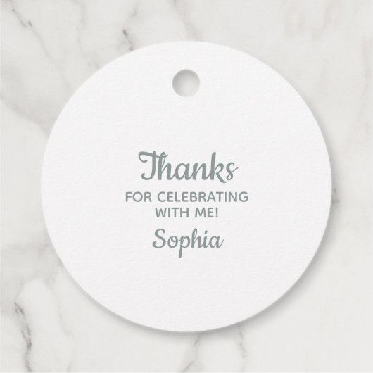 Wreath Pink Cross Communision Baptism Christening Bedankjes Labels (Achterkant)