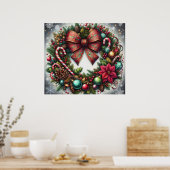Wreath Poster (Keuken)