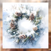 Wreath Raamsticker (Vel 2)