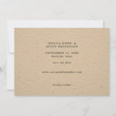 Wreath Rustic 10 Multi Photo Save the Date (Achterkant)