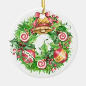 Wreath - SRF Keramisch Ornament (Voorkant)