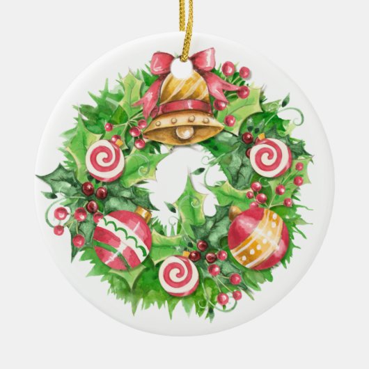 Wreath - SRF Keramisch Ornament (Voorkant)