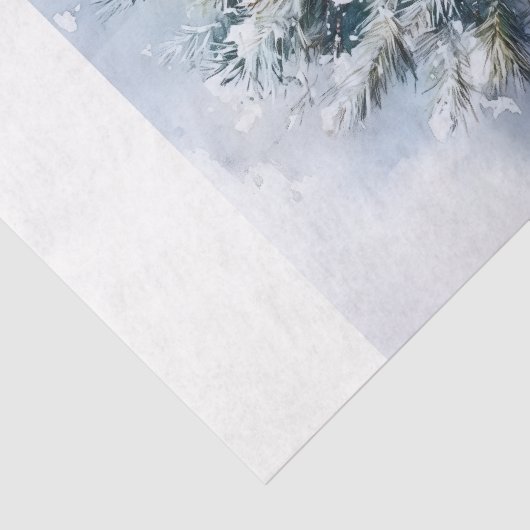 Wreath Tissuepapier (Detail)