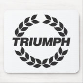 Wreath Triumph Logo Mousepad Muismat (Voorkant)