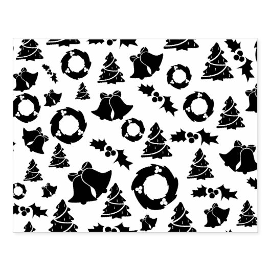 Wreaths zegel voor kerstbomen rubberstempel (Afrduk)