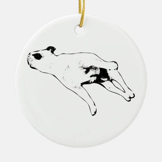 Wreathside Rust Keramisch Ornament (Voorkant)