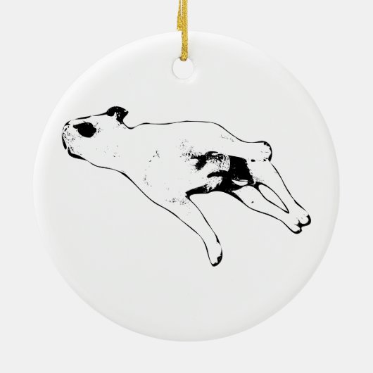 Wreathside Rust Keramisch Ornament (Achterkant)