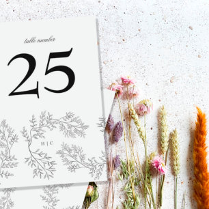 Wreator Traditional Floral Wreatal Minimal Monogra Kaart