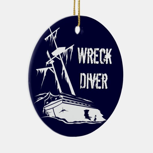 Wreck Diver Ornament (Rechts)