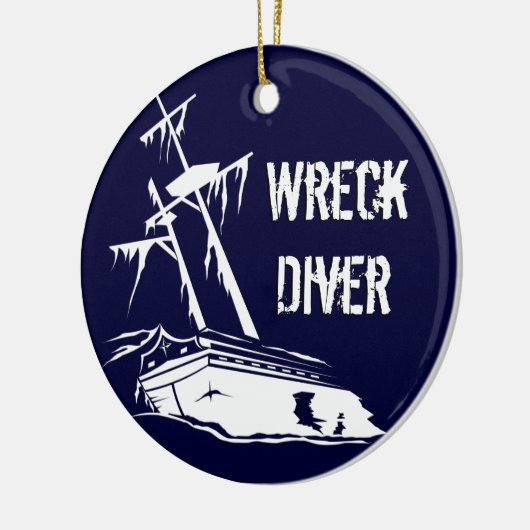 Wreck Diver Ornament (Links)