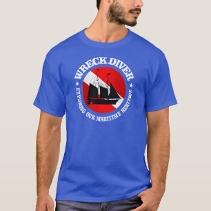 Wreck Diver (Ship)(r) T-shirt