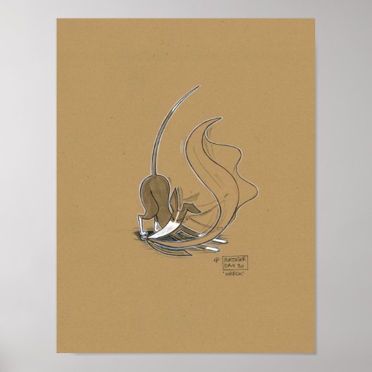 "Wreck" Poster (Voorkant)