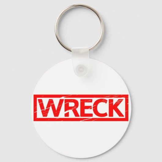 Wreck Stamp Sleutelhanger (Voorkant)