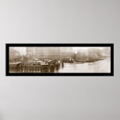 Wreck van Eastland Ship Photo 1915 Poster (Voorkant)