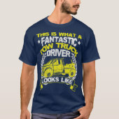 Wrecker Breakdown Recovery Tow Truck T-shirt (Voorkant)
