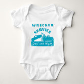 Wrecker Service Baby Creeper Romper (Voorkant)
