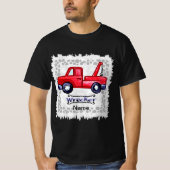 Wrecker Tow Truck T-shirt (Voorkant)