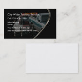 Wrecker Towing voor motorvoertuigen Visitekaartje (Voorkant / Achterkant)