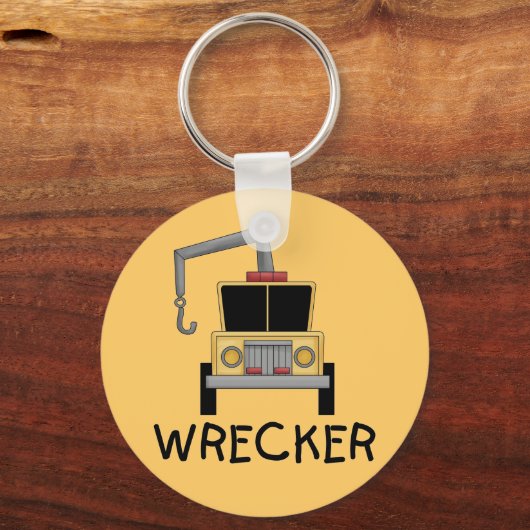 Wrecker Tshirts en cadeautjes Sleutelhanger (Voorkant)
