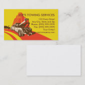 Wrecker uitval vrachtwagenwagen visitekaartje (Voorkant / Achterkant)
