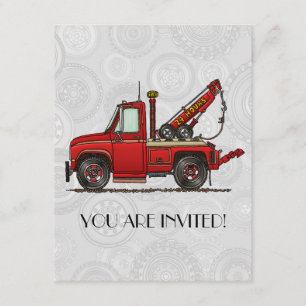 Wrecker voor vrachtwagen kaart