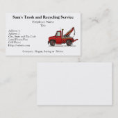 Wrecker voor vrachtwagen visitekaartje (Voorkant / Achterkant)