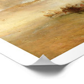 Wreckers - kust van Northumberland, met stoomplaat Poster (Hoek)