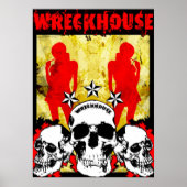 WreckHouse-Poster Poster (Voorkant)