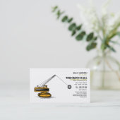 Wrecking Ball Construction Visitekaartje (Staand voorkant)