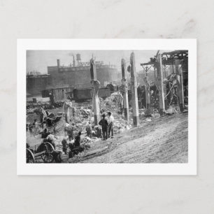 Wrecking Palace of the Fans, Cincinnati, 1911 Briefkaart