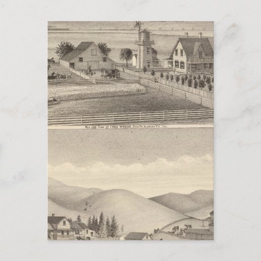 Wrede, Nebas-residenties Briefkaart (Voorkant)