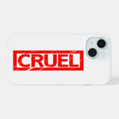 Wrede Stempel iPhone 15 Case (Achterkant horizontaal)