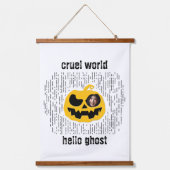 Wrede wereld hangend wandkleed (Voorkant)